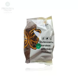 Natural glut. ment. karob-gyömbéres rizskeksz 150g - bio és új hullámos étkezés