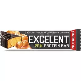 Nutrend excelent protein szelet sós karamell 85 g - bio és új hullámos étkezés