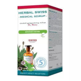 Herbal Swiss kid medical szirup 150 ml - bio és vegán étrendkiegészítők