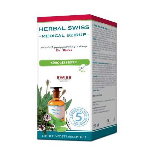 Herbal Swiss kid medical szirup 150 ml