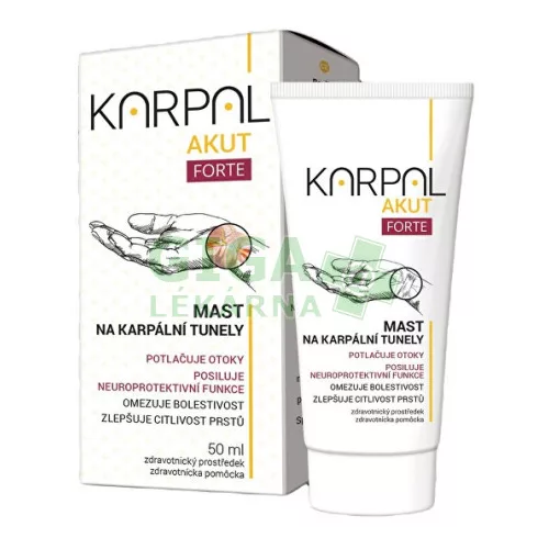Karpal forte kéztő alagút szindróma masszírozó krém 50 ml