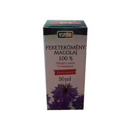 Virde feketekömény magolaj e-vitaminnal 100% 50 ml - bio és új hullámos étkezés