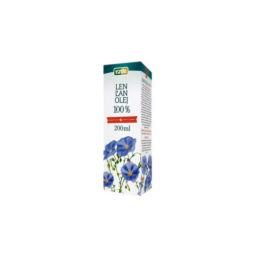 Virde lenmagolaj e-vitaminnal 100% 200 ml - bio és vegán étrendkiegészítők