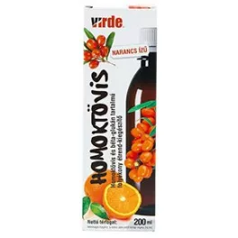Virde homoktövis folyékony étrend-kiegészítő 200 ml - bio és vegán étrendkiegészítők