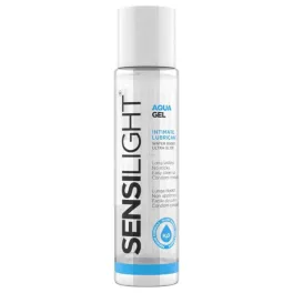 Sensilight aquagel - vízbázisú síkosító gél (60ml) - bio és natúr intim együttléthez