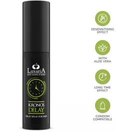 Luxuria kronos - magömlést késleltető spray (20ml) - bio és natúr intim együttléthez