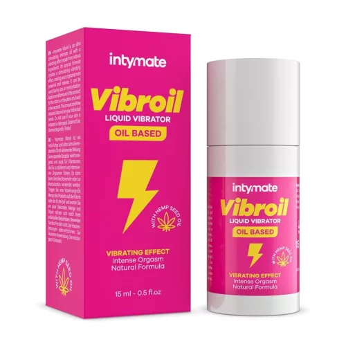 Intymate vibroil - olaj alapú folyékony vibrátor (15ml) - bio és natúr intim együttléthez