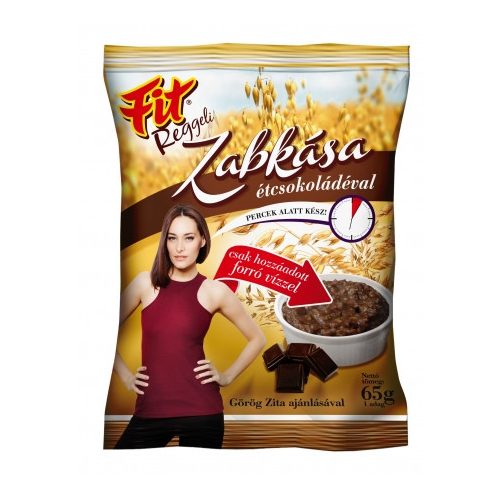 Fit reggeli zabkása étcsokoládé 65 g