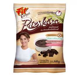 Fit reggeli rizskása inulinnal és étcsokoládéval 60 g - bio és új hullámos étkezés