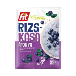 Fit rizskása áfonyával 60 g - bio és új hullámos étkezés
