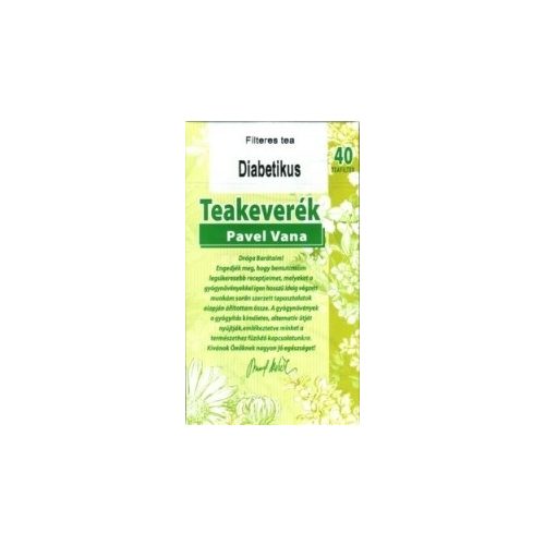 Pavel Vana diacare herbal tea 40x1,6g 64 g