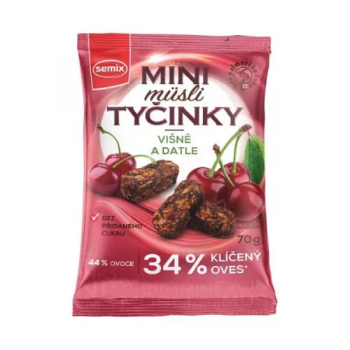 Semix mini müzli snack meggyes 70 g