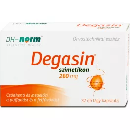 Degasin 280mg kapszula 32 db - bio és vegán étrendkiegészítők