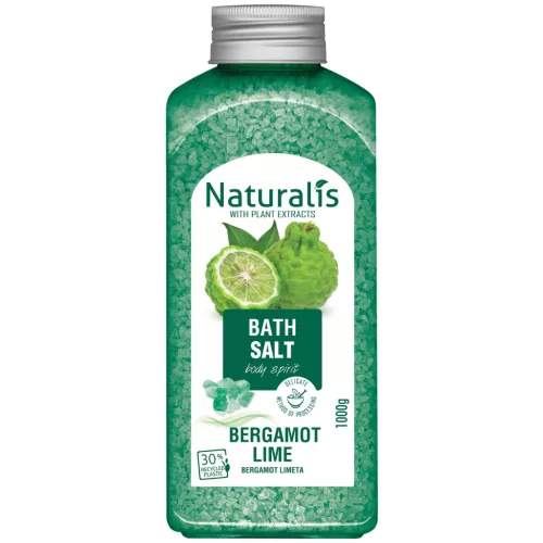 Naturalis fürdősó lime és bergamott 1000 g