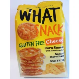 Benlian What Snack gluténmentes puffasztott kukorica sajtos 50 g - bio és új hullámos étkezés