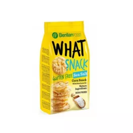 Benlian What snack gluténmentes puff. kukorica tengeri sós 50 g - bio és új hullámos étkezés