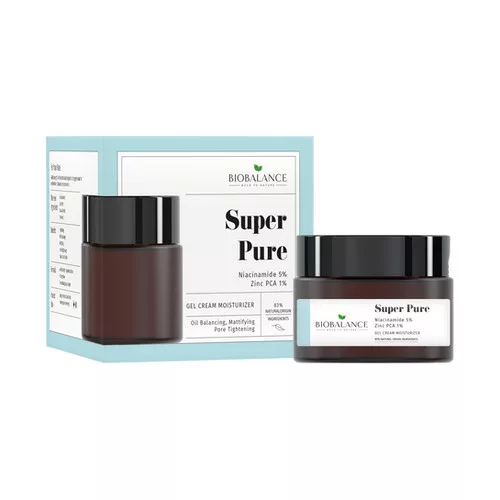 Biobalance hidratáló gélkrém arcra niacinamiddal és cinkkel 50 ml