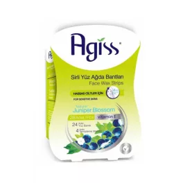   Agiss gyantacsíkok arcra természetes borókavirág kivonattal 24 db