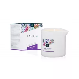 Exotiq violet rose - masszázsgyertya (60g) - bio és natúr intim együttléthez