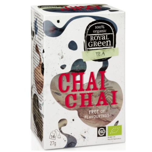 Royal Green Bio Tea Chai Fekete 16 filter