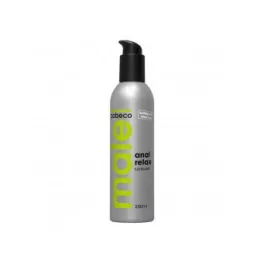Male cobeco anal relax - vízbázisú, nyugtató anál síkosító (250ml) - bio és natúr intim együttléthez