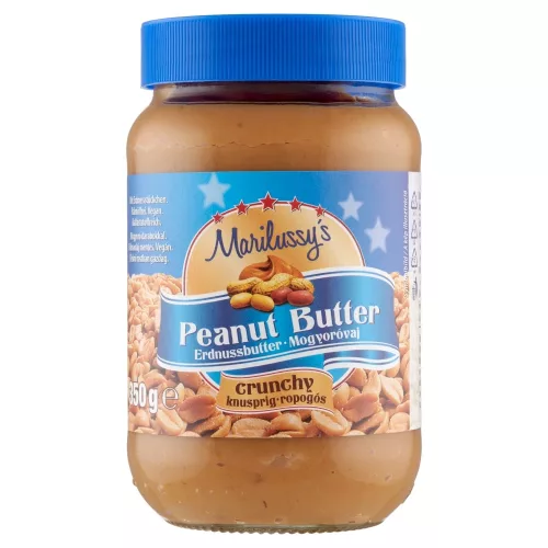 Marilussys földimogyoróvaj mogyoró darabokkal 350 g