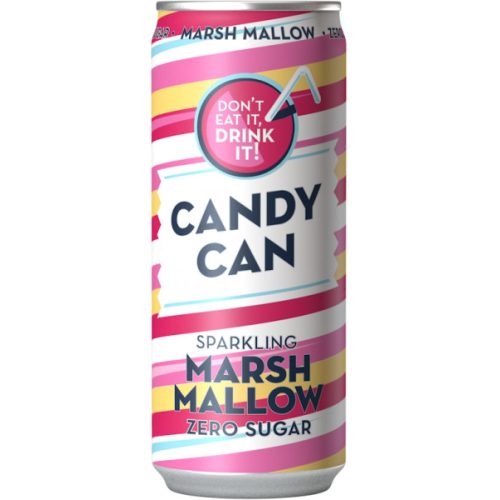 Candy can marshmallow zero sugar üditőital 330 ml