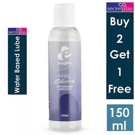Easyglide anal relax - ápoló vízbázisú síkosító (150ml) - bio és natúr intim együttléthez