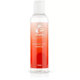 Easyglide 2in1 - vízbázisú síkosító és masszázsgél egyben (150ml) - bio és natúr intim együttléthez