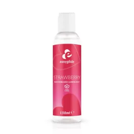   EasyGlide - ízesített vízbázisú síkosító - eper (150 ml)