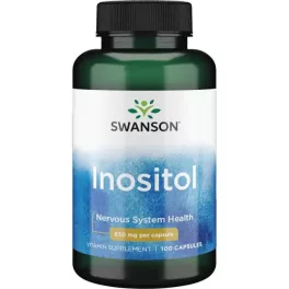 Swanson inositol kapszula 650mg 100db - bio és vegán étrendkiegészítők