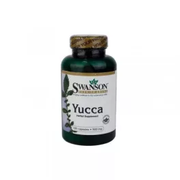 Swanson yucca (jukka pálma gyökér) 500 mg / 100 kapszula - bio és vegán étrendkiegészítők