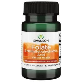 Swanson folate kapszula 800mcg 30 db - bio és vegán étrendkiegészítők