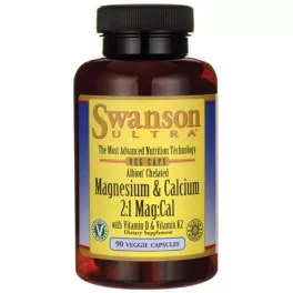 Swanson magnesium & calcium (d2 és k2 hozzáadással)