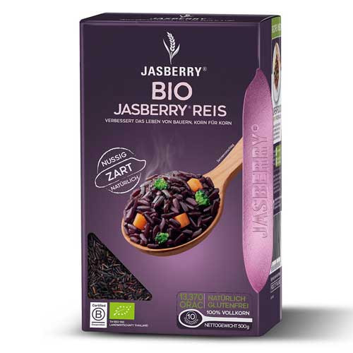 Jasberry BIO JASBERRY rizs 250 g Új termék