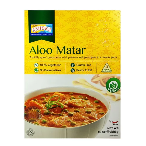 Ashoka aloo matar indiai ízvilágú készétel 280 g - bio és új hullámos étkezés