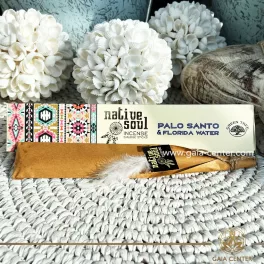   Green Tree füstölő pálcás native soul palo santo florida water 15 g