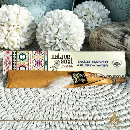 Green Tree füstölő pálcás native soul palo santo florida water 15 g