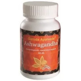 Garuda ayurveda ashwagandha kapszula vegetáriánus 60 db - bio és vegán étrendkiegészítők