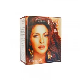 Classic Henna hajszínező por burgundi vörös 100 g - bio és natúr kozmetikumok