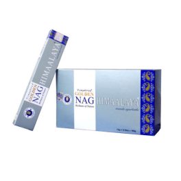 Golden füstölő pálcás nag himalaya 15 g - aromaterápiához és wellnesshez