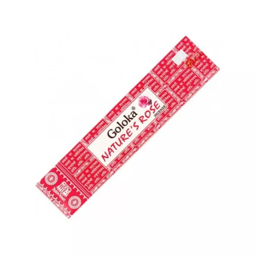 Goloka füstölő pálcás natures rose 15 g