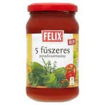 Felix sugo 5 fűszeres paradicsomszósz 360 g 360 g