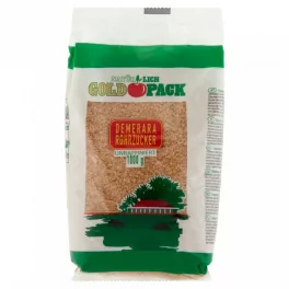 Gold Pack demerara nádcukor 1000 g - bio és új hullámos étkezés