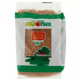Gold Pack demerara nádcukor 500 g - bio és új hullámos étkezés