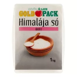 Gold Pack himalája só őrölt 1000 g - bio és új hullámos étkezés