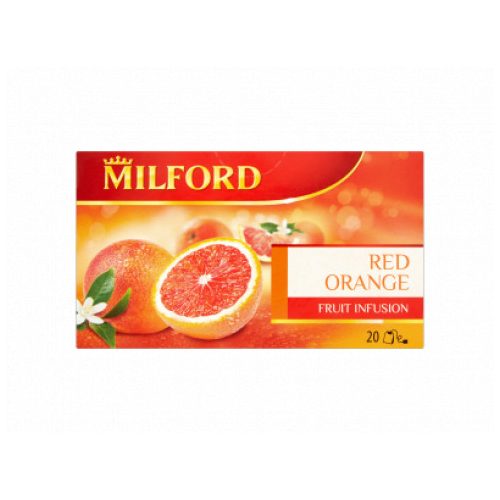 Milford vérnarancs ízű gyümölcstea 20x2,5g 50 g