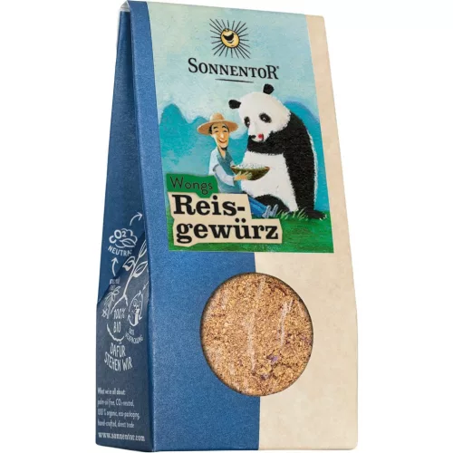 Sonnentor bio fűszerkeverék rizshez mrs wong 40g