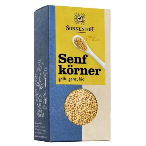 Sonnentor bio sárga mustármag egész 120g