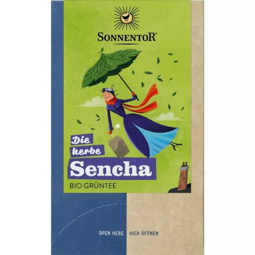 Sonnentor bio filteres sencha tea 18db